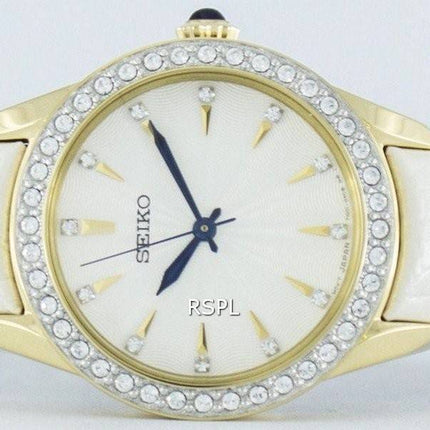 Montre Seiko Quartz cristaux Swarovski SRZ386P2 féminin