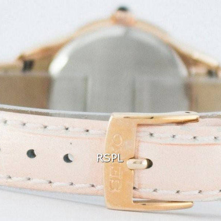 Montre Seiko Quartz cristaux Swarovski SRZ388 SRZ388P1 SRZ388P féminin
