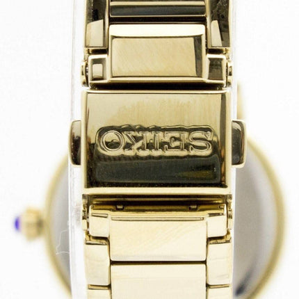 Montre Seiko Quartz couleur or Cabochon Couronne SRZ450P1 SRZ450P féminin