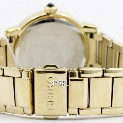 Montre Seiko Quartz couleur or Cabochon Couronne SRZ450P1 SRZ450P féminin