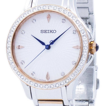 Montre Seiko Quartz diamant Accent SRZ486 SRZ486P1 SRZ486P féminin