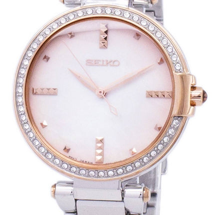 Seiko Quartz diamant Accents Watch SRZ514 SRZ514P1 SRZ514P féminin