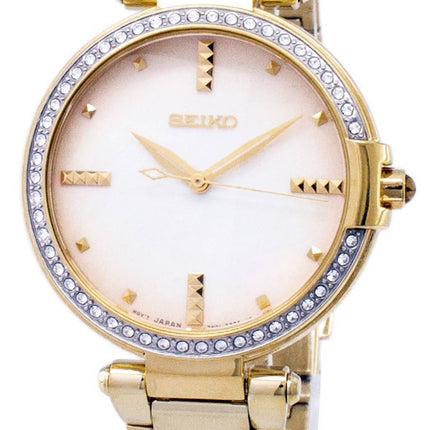 Seiko Quartz diamant Accents Watch SRZ518 SRZ518P1 SRZ518P féminin
