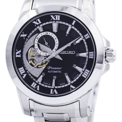 Seiko Premier automatique 24 bijoux coeur ouvert Japon fait SSA215 SSA215J1 SSA215J montre homme
