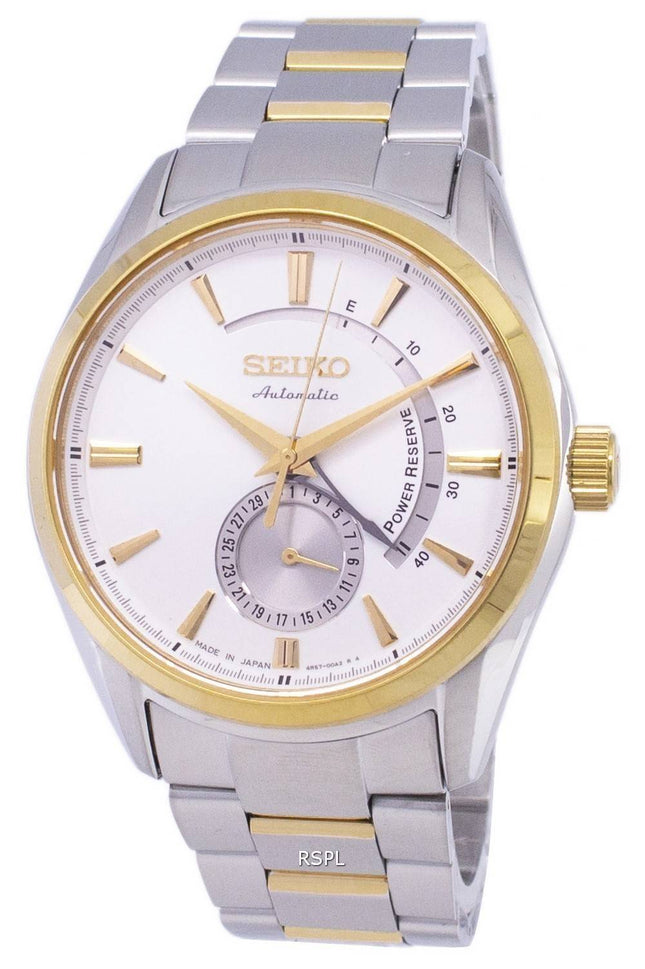 Presage de Seiko automatique Power réserve Japon fait SSA306 SSA306J1 SSA306J montre homme