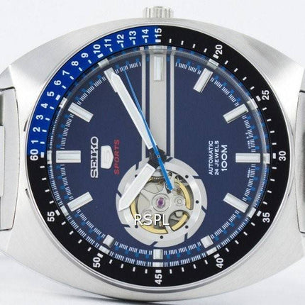 Seiko 5 Sports automatique 24 bijoux ouvre montre coeur SSA327 SSA327K1 SSA327K hommes cadran