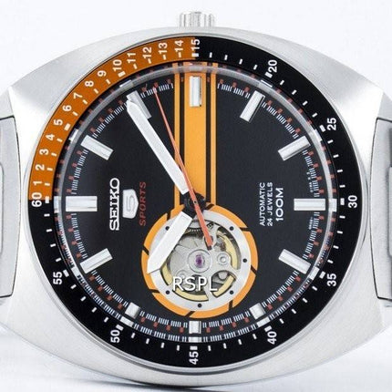 Seiko 5 Sports automatique 24 bijoux ouvre montre coeur SSA331 SSA331K1 SSA331K hommes cadran