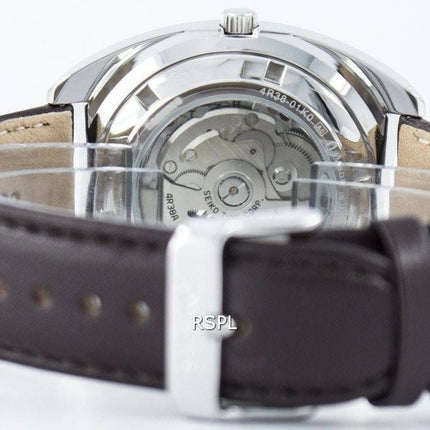 Seiko 5 Sports automatique 24 bijoux coeur ouvert Dial Japon a SSA333 SSA333J1 SSA333J hommes regarder