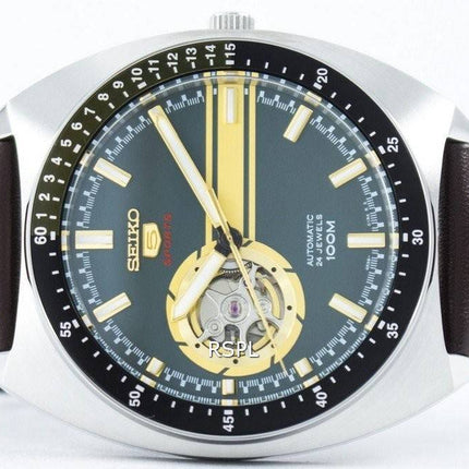 Seiko 5 Sports automatique 24 bijoux ouvre montre coeur SSA333 SSA333K1 SSA333K hommes cadran