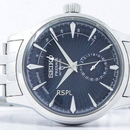 Seiko Presage Cocktail « Blue Moon » Power Reserve Japon a SSA347 SSA347J1 SSA347J montre homme
