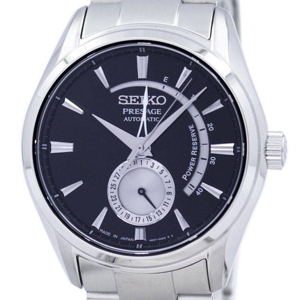 Presage de Seiko automatique Japon fait Power Reserve SSA351 SSA351J1 SSA351J montre homme