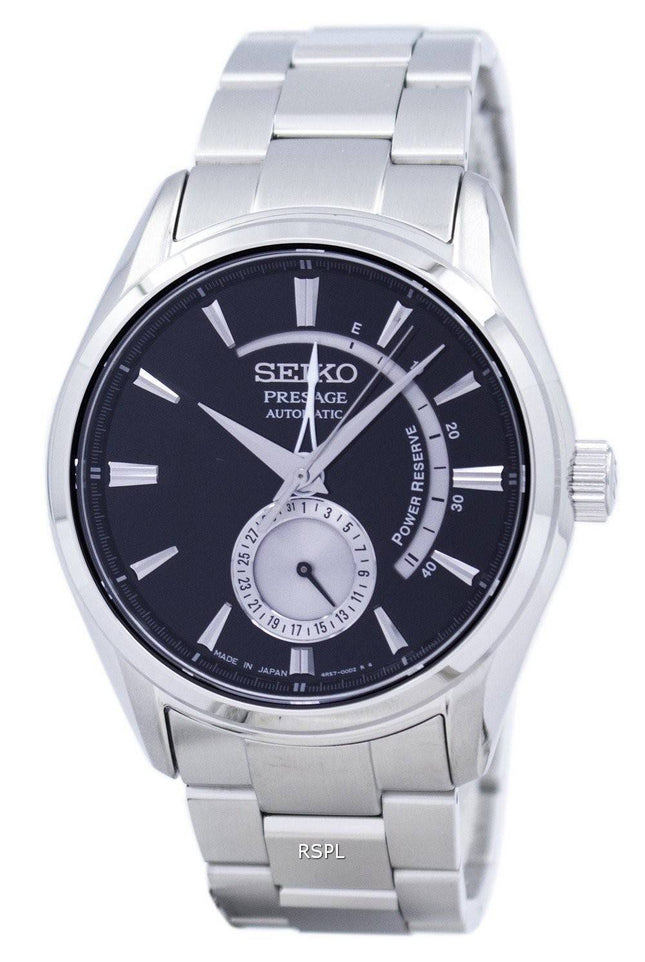Presage de Seiko automatique Japon fait Power Reserve SSA351 SSA351J1 SSA351J montre homme