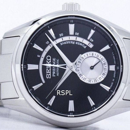 Presage de Seiko automatique Japon fait Power Reserve SSA351 SSA351J1 SSA351J montre homme