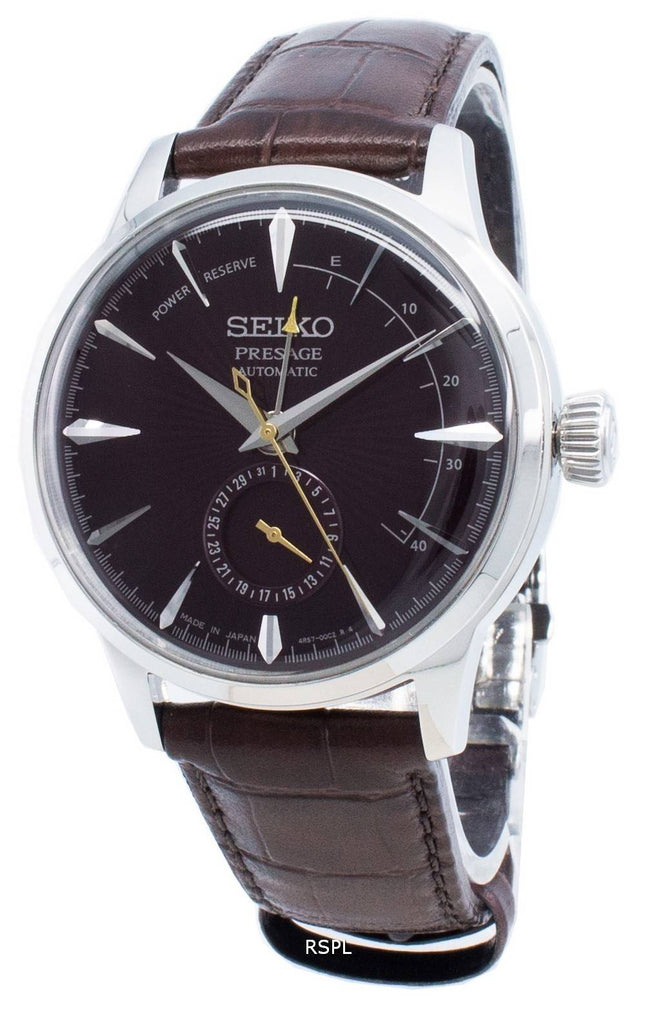 Montre Seiko Presage automatique SSA393J1 Power Reserve Japan Made pour homme