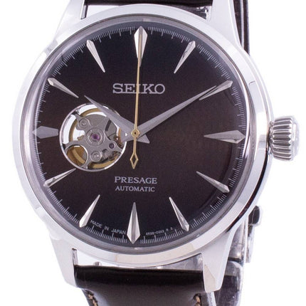 Montre pour homme Seiko Presage Automatic Cocktail Time Stinger SSA407 SSA407J1 SSA407J à coeur ouvert