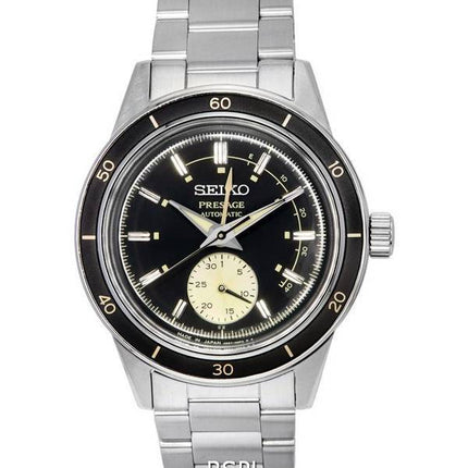 Montre Homme Seiko Presage Style60s Cadran Noir Automatique SSA449 SSA449J1 SSA449J