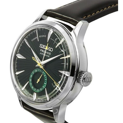 Montre Seiko Presage Cocktail Time Midnight Mockingbird avec cadran vert automatique SSA459J1 pour homme