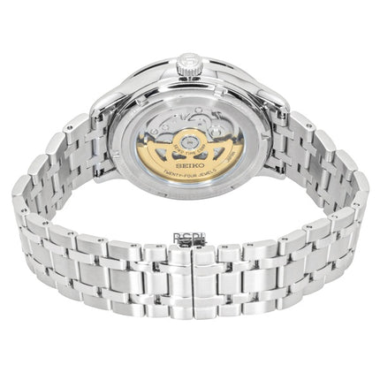 Montre homme Seiko Presage Japanese Garden en acier inoxydable, cadran vert, automatique SSA463J1
