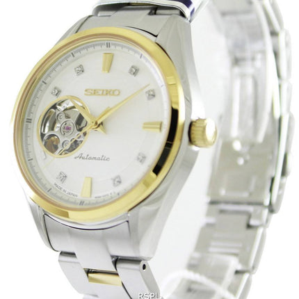 Seiko automatique Sapphire Crystal Two Tone SSA868J1 SSA868J Montre femmes