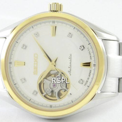 Seiko automatique Sapphire Crystal Two Tone SSA868J1 SSA868J Montre femmes