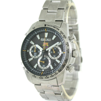 La montre de Seiko chronographe à quartz FC Barcelone SSB073P1 SSB073P SSB073 hommes
