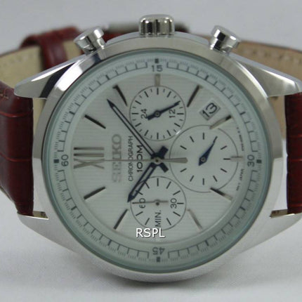 Montre Seiko chronographe 100M SSB157P1 SSB157P masculin