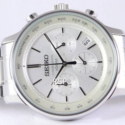 Montre Seiko chronographe Quartz tachymètre SSB161P1 SSB161P hommes