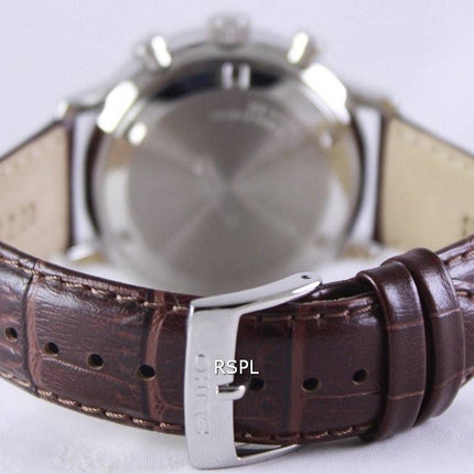 Montre Seiko chronographe Quartz tachymètre SSB169P1 SSB169P hommes