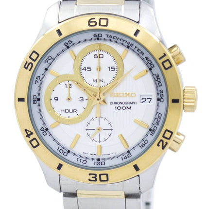 Montre Seiko chronographe Quartz tachymètre SSB188 SSB188P1 SSB188P hommes