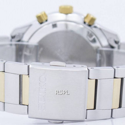Montre Seiko chronographe Quartz tachymètre SSB188 SSB188P1 SSB188P hommes