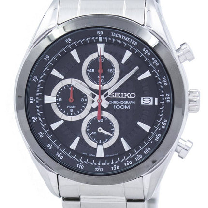 Montre Seiko chronographe Quartz tachymètre SSB201 SSB201P1 SSB201P hommes