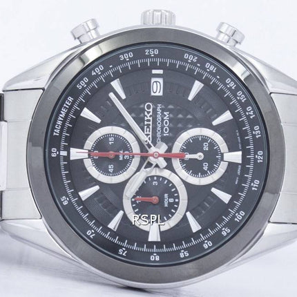 Montre Seiko chronographe Quartz tachymètre SSB201 SSB201P1 SSB201P hommes