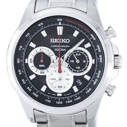 Montre Seiko chronographe Quartz tachymètre SSB241 SSB241P1 SSB241P hommes