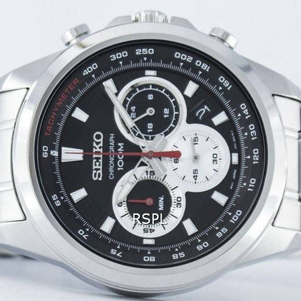 Montre Seiko chronographe Quartz tachymètre SSB241 SSB241P1 SSB241P hommes