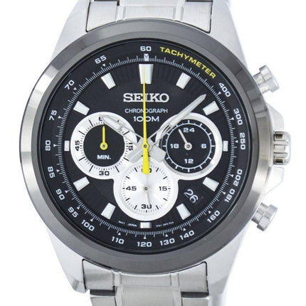 Montre Seiko chronographe Quartz tachymètre SSB247 SSB247P1 SSB247P hommes