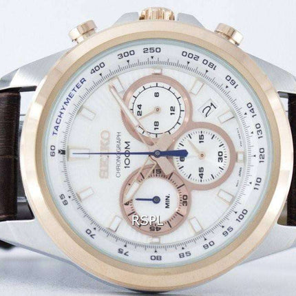 Montre homme Seiko Chronographe Quartz Tachymètre SSB250 SSB250P1 SSB250P reconditionnée