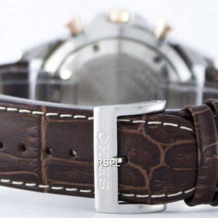 Montre Seiko chronographe Quartz tachymètre SSB250 SSB250P1 SSB250P hommes
