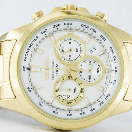 Montre Seiko chronographe Quartz tachymètre SSB254 SSB254P1 SSB254P hommes
