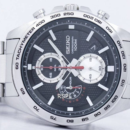 Montre Seiko chronographe Quartz tachymètre SSB255 SSB255P1 SSB255P hommes