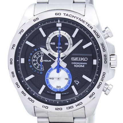 Montre Seiko chronographe tachymètre Quartz SSB257 SSB257P1 SSB257P hommes