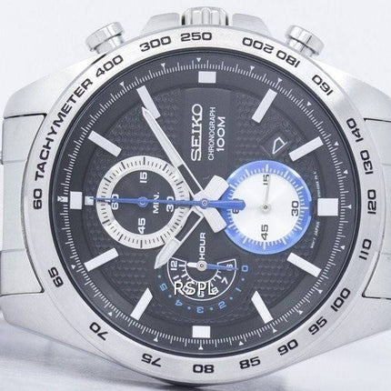 Montre Seiko chronographe tachymètre Quartz SSB257 SSB257P1 SSB257P hommes