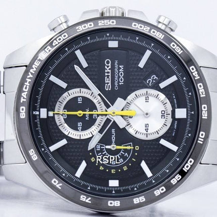 Montre Seiko chronographe Quartz tachymètre SSB261 SSB261P1 SSB261P hommes