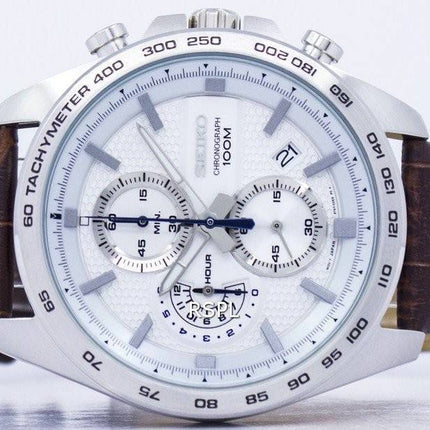 Montre Seiko chronographe Quartz tachymètre SSB263 SSB263P1 SSB263P hommes