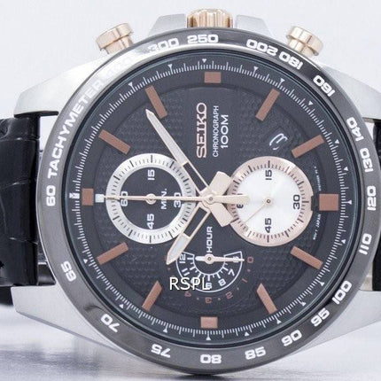 Montre Seiko chronographe Quartz tachymètre SSB265 SSB265P1 SSB265P hommes