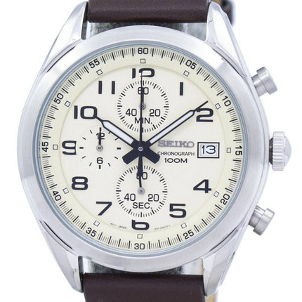 Montre Seiko chronographe Quartz SSB273 SSB273P1 SSB273P hommes