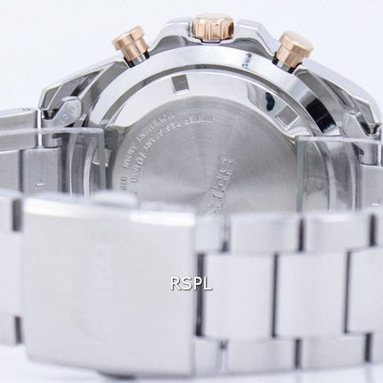 Montre Seiko Sport chronographe tachymètre Quartz SSB281 SSB281P1 SSB281P hommes