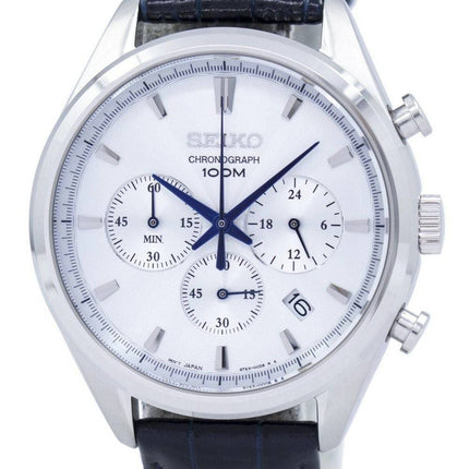 Montre Seiko chronographe Quartz SSB291 SSB291P1 SSB291P hommes