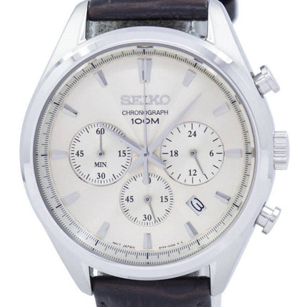Montre Seiko classique Chronographe Quartz SSB293 SSB293P1 SSB293P hommes