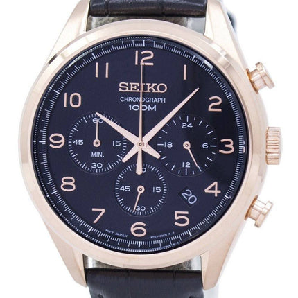 Montre Seiko classique Chronographe Quartz SSB296 SSB296P1 SSB296P hommes