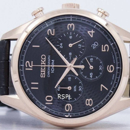 Montre Seiko classique Chronographe Quartz SSB296 SSB296P1 SSB296P hommes